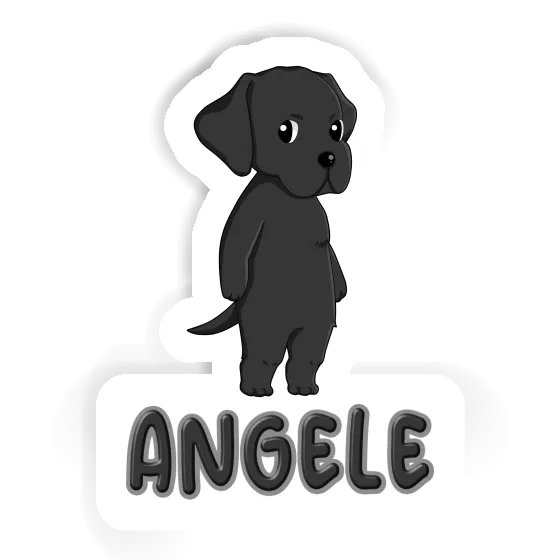 Labrador Sticker Angele Notebook Image