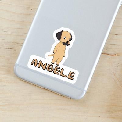 Rhodesian Ridgeback Aufkleber Angele Laptop Image