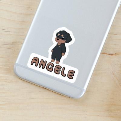 Rottweiler Sticker Angele Gift package Image