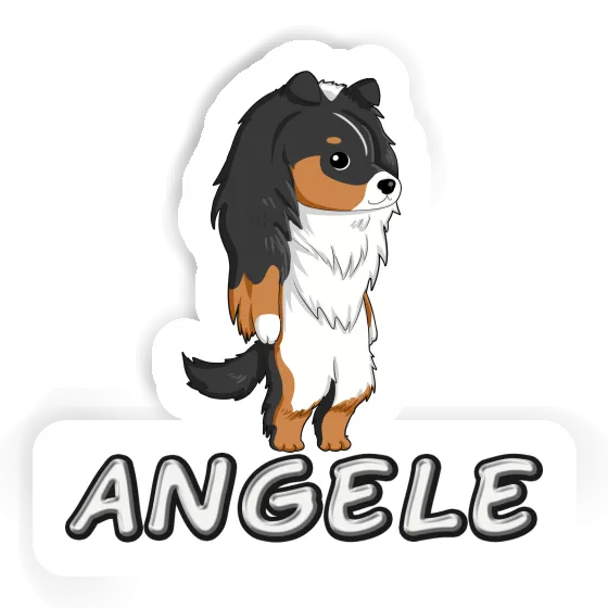 Sheltie Sticker Angele Gift package Image