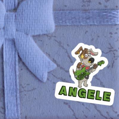 Guitariste Autocollant Angele Gift package Image