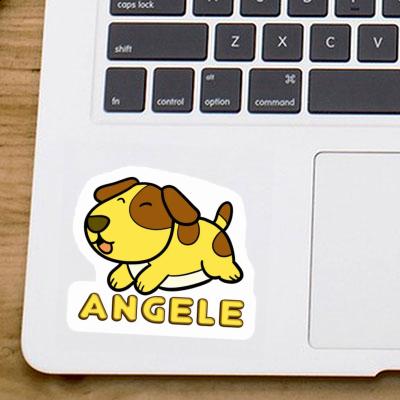 Sticker Angele Hund Image