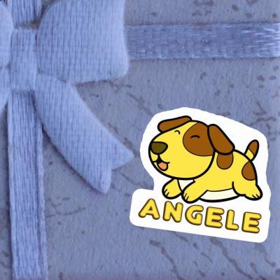 Sticker Angele Hund Gift package Image