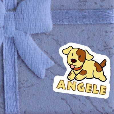 Angele Sticker Dog Notebook Image