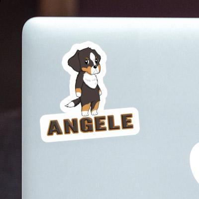 Sticker Berner Sennenhund Angele Notebook Image