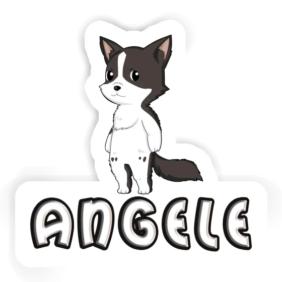 Border Collie Sticker Angele Gift package Image