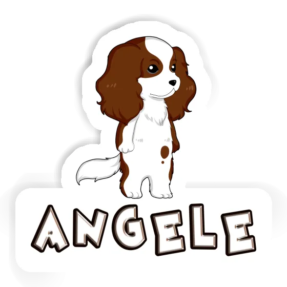 Cavalier King Charles Spaniel Sticker Angele Notebook Image