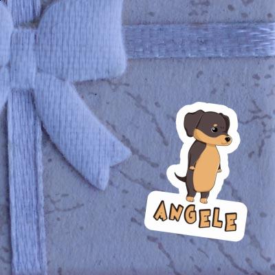 Sticker Angele Dachshund Image