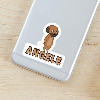  Great Dane Aufkleber Angele Notebook Image