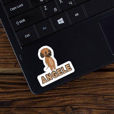  Great Dane Aufkleber Angele Laptop Image