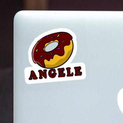 Sticker Doughnut Angele Laptop Image