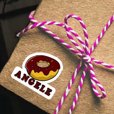 Sticker Angele Donut Laptop Image