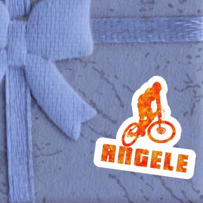 Angele Sticker Downhiller Notebook Image