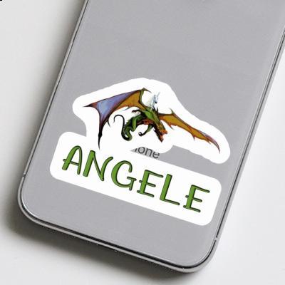 Dragon Autocollant Angele Laptop Image