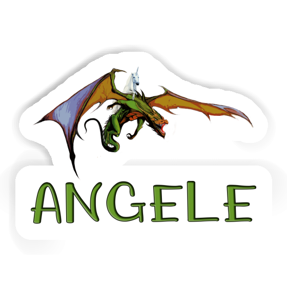 Sticker Angele Dragon Laptop Image