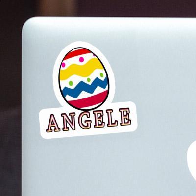 Sticker Angele Easter Egg Notebook Image