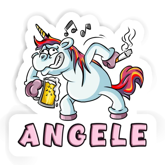 Sticker Angele Partycorn Laptop Image