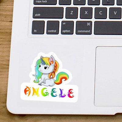 Sticker Unicorn Angele Image