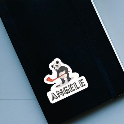 Angele Sticker Ice Hockey Panda Gift package Image