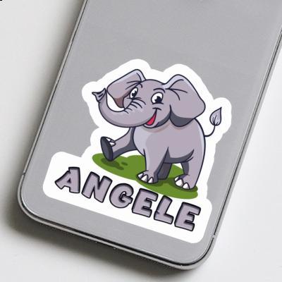 Sticker Angele Elephant Notebook Image