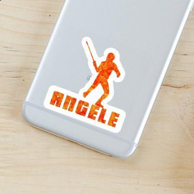 Sticker Angele Fencer Gift package Image