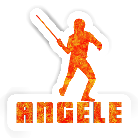 Sticker Angele Fencer Gift package Image