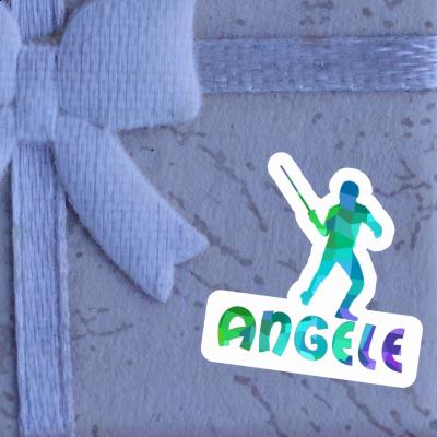 Fencer Sticker Angele Gift package Image