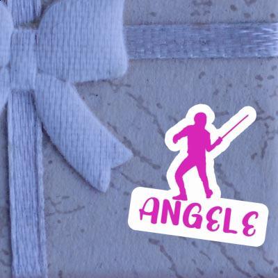 Sticker Fechter Angele Gift package Image