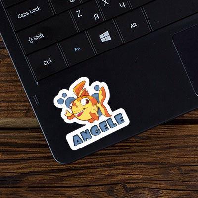 Sticker Fish Angele Laptop Image