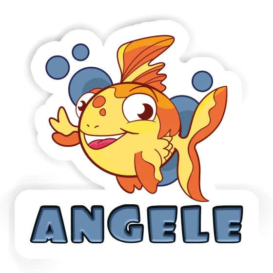 Angele Aufkleber Fisch Image