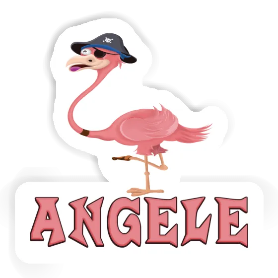 Flamingo Sticker Angele Gift package Image