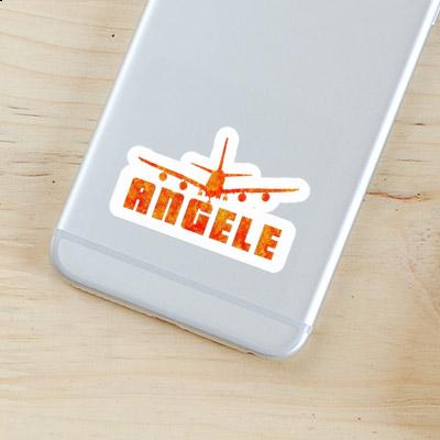 Airplane Sticker Angele Gift package Image