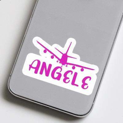 Aufkleber Flugzeug Angele Gift package Image