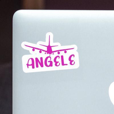 Airplane Sticker Angele Gift package Image