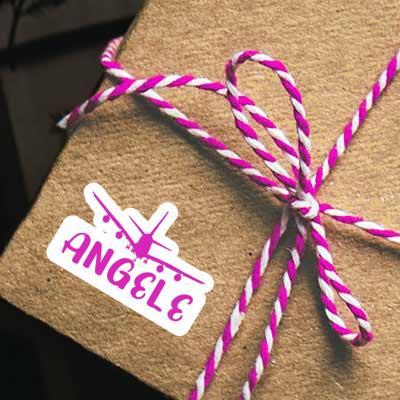 Angele Autocollant Avion Gift package Image