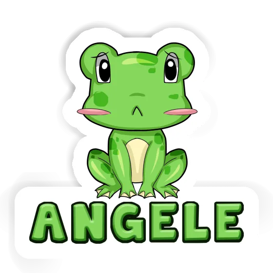 Angele Autocollant Crapaud Image