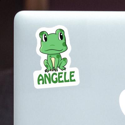 Angele Sticker Frog Notebook Image