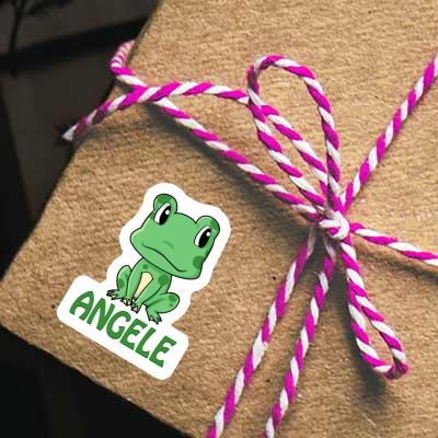 Angele Sticker Frog Notebook Image