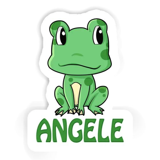 Angele Sticker Frog Notebook Image