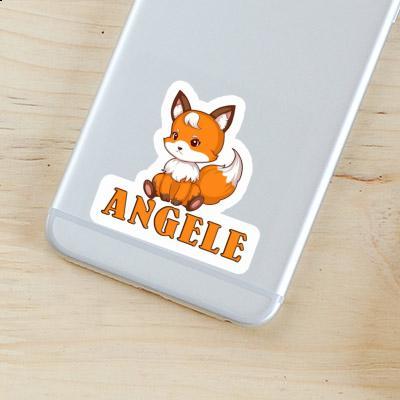 Sticker Fox Angele Gift package Image