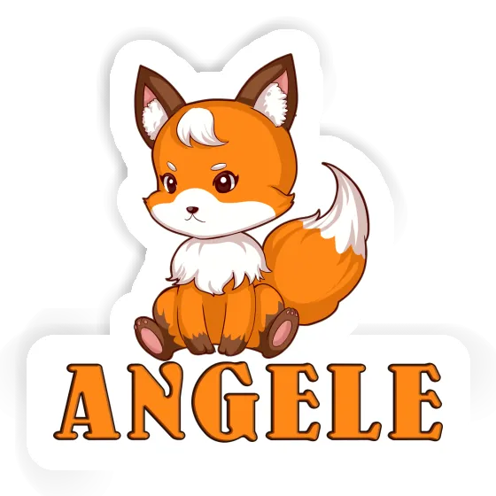 Angele Autocollant Renard Image