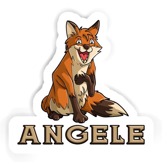 Fox Sticker Angele Laptop Image