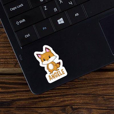 Fox Sticker Angele Laptop Image