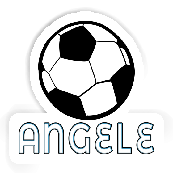 Soccer Sticker Angele Notebook Image