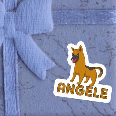 Angele Sticker German Shepherd Notebook Image