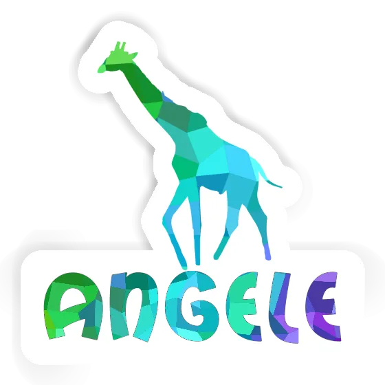 Sticker Angele Giraffe Gift package Image