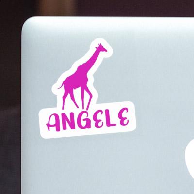 Angele Autocollant Girafe Image