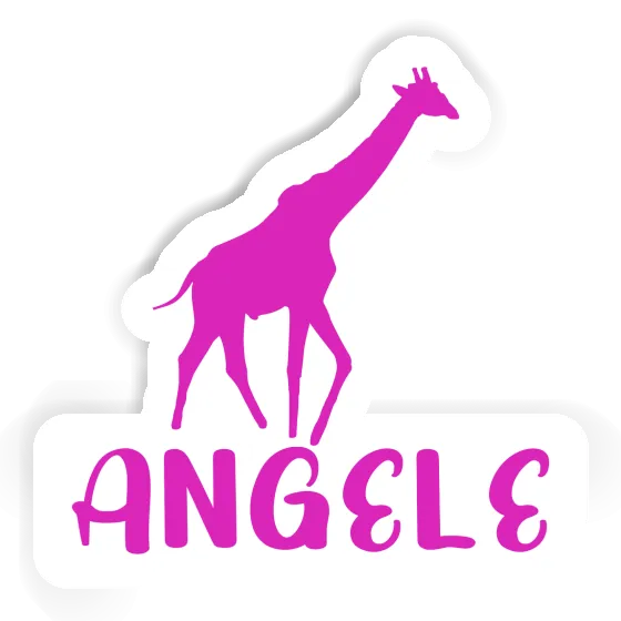 Giraffe Sticker Angele Gift package Image