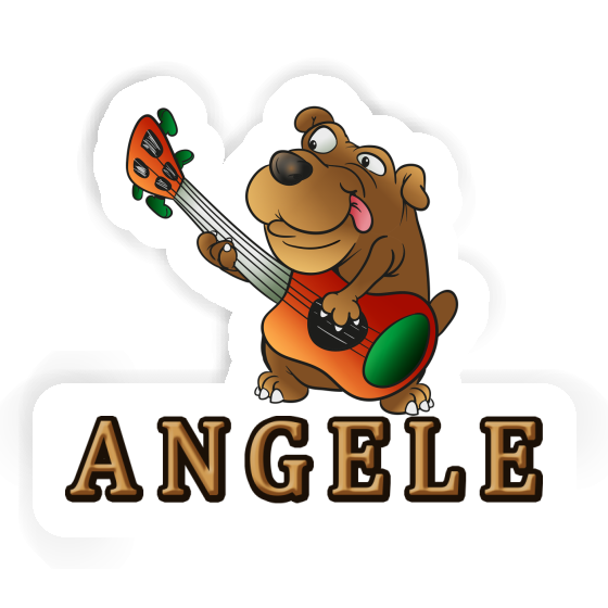 Sticker Angele Guitarist Gift package Image