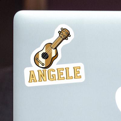 Guitare Autocollant Angele Notebook Image